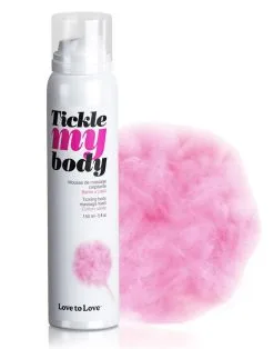 Love To Love Tickle My Body Massagemousse - Cotton Candy