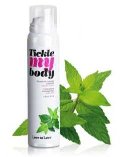 Love To Love Tickle My Body Massagemousse - Mint