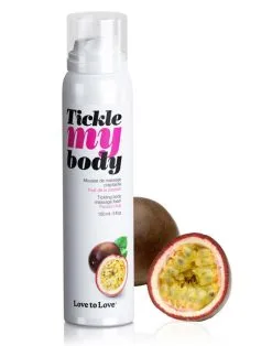 Love To Love Tickle My Body Massagemousse - Passion - Fruit