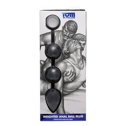 Tom Of Finland - Grote Verzwaarde Anaal Beads 4 Tom Of Finland - Grote Verzwaarde Anaal Beads - Afbeelding 4