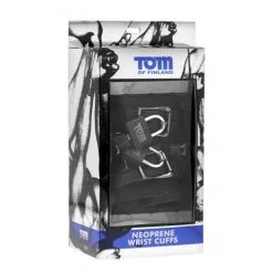 Tom Of Finland - Neopreen Handboeien Met Slot -Sex Toys winkel Tom of Finland Neopreen Handboeien met slot 3