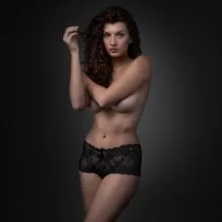 Underneath -Mila Kanten Short Met Open Kruisje -Sex Toys winkel Underneath Mila Kanten Short Met Open Kruisje 3