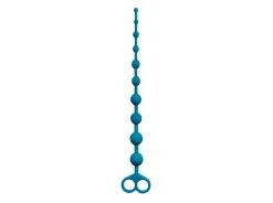 Virgite - Anaal Kralen Snoer 33.5 Cm - Blauw