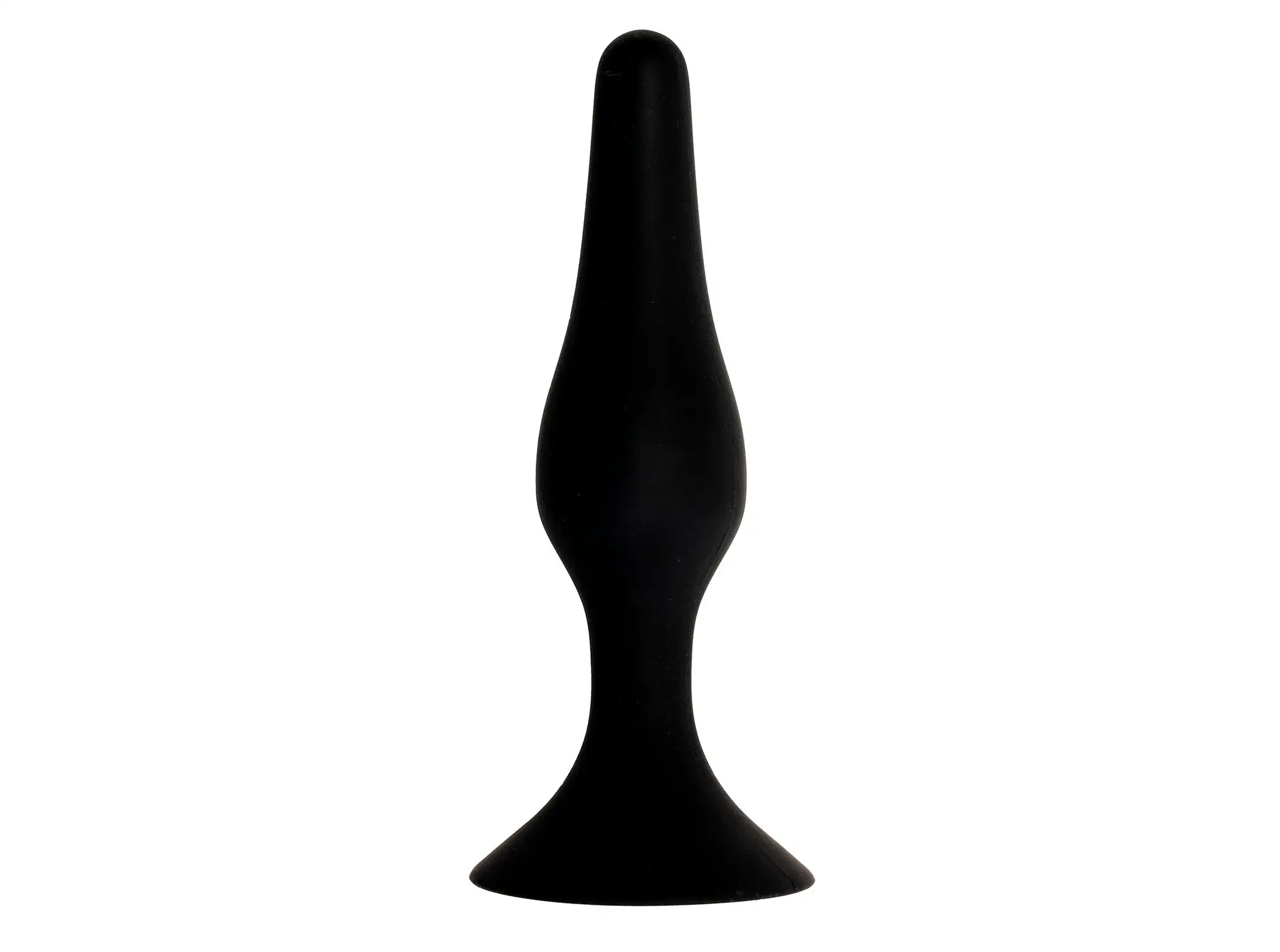 Virgite - Buttplug Met Zuignap 11,5 Cm - Zwart 1 Virgite - Buttplug Met Zuignap 11,5 Cm - Zwart