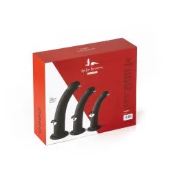 Virgite - Dildo Set Voor Universeel Strap-on Harnas - Zwart -Sex Toys winkel Virgite Dildo Set voor Universeel Strap on Harnas zwart 7