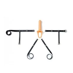 Virgite - Holle Strap-on - Lichte Huidskleur 10 Virgite - Holle Strap-on - Lichte Huidskleur -Sex Toys winkel Virgite Holle Strap on lichte huidskleur 3