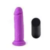 Virgite - Realistische Vibrerende Dildo Met Afstandsbediening R11 - Paars