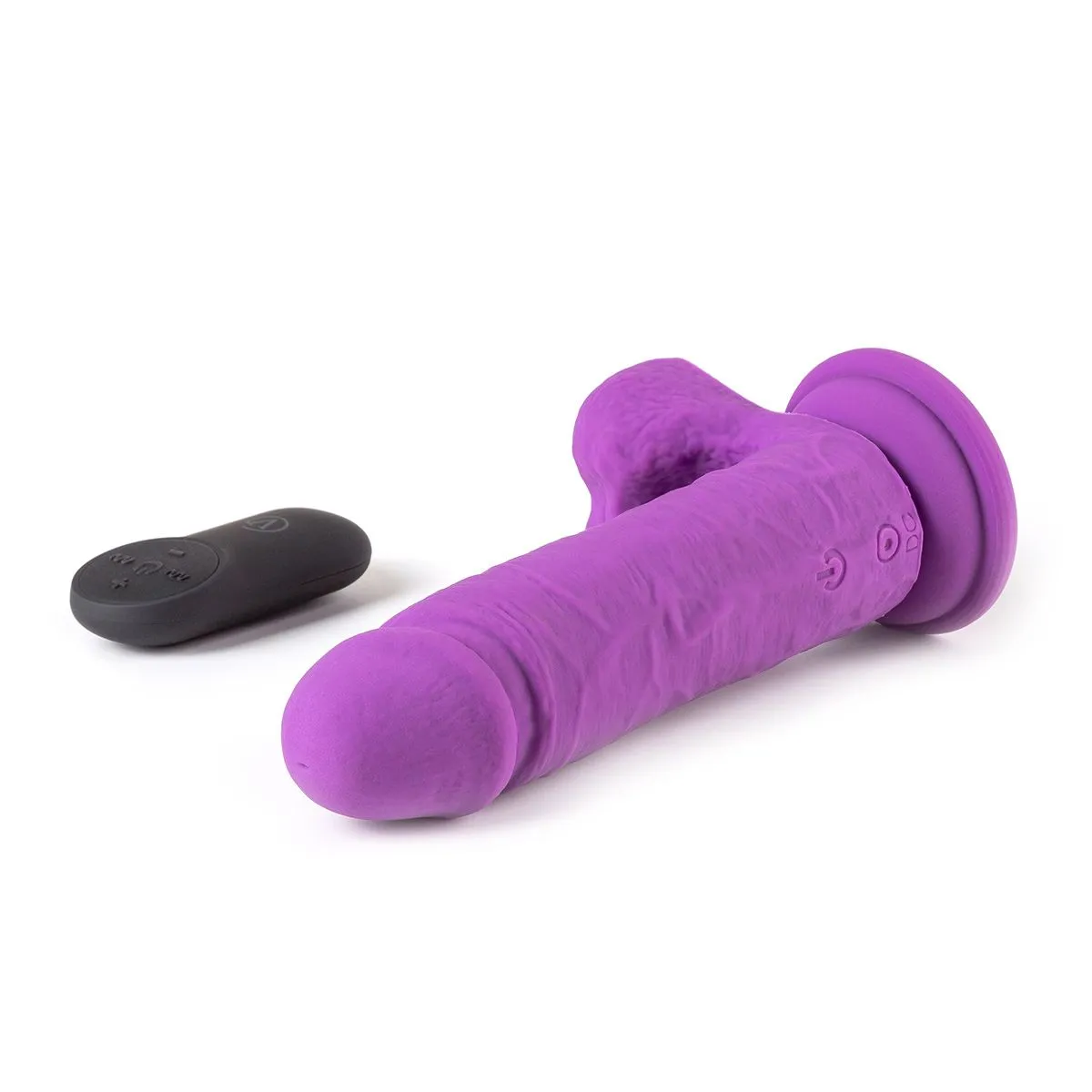 Virgite - Realistische Vibrerende Dildo Met Afstandsbediening R12 - Paars 4 Virgite - Realistische Vibrerende Dildo Met Afstandsbediening R12 - Paars - Afbeelding 4