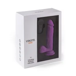 Virgite - Realistische Vibrerende Dildo Met Afstandsbediening R12 - Paars 11 Virgite - Realistische Vibrerende Dildo Met Afstandsbediening R12 - Paars -Sex Toys winkel Virgite Realistische Vibrerende Dildo met afstandsbediening R12 paars 6