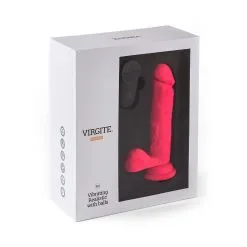 Virgite - Realistische Vibrerende Dildo Met Afstandsbediening R12 - Roze -Sex Toys winkel Virgite Realistische Vibrerende Dildo met afstandsbediening R12 roze 6