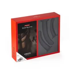 Virgite - Strap-on Harnas Met Dildo Set - Zwart - Maat S/M/L -Sex Toys winkel Virgite Strap on Harnas met dildo set zwart maat SML 8