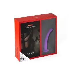 Virgite - Strap-on Harnas Met Paarse Dildo - Maat M -Sex Toys winkel Virgite Strap on Harnas met paarse dildo maat M 8