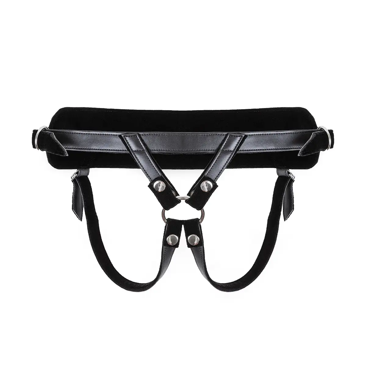 Virgite - Strap-on Harnas Met Paarse Dildo - Maat S 3 Virgite - Strap-on Harnas Met Paarse Dildo - Maat S - Afbeelding 3