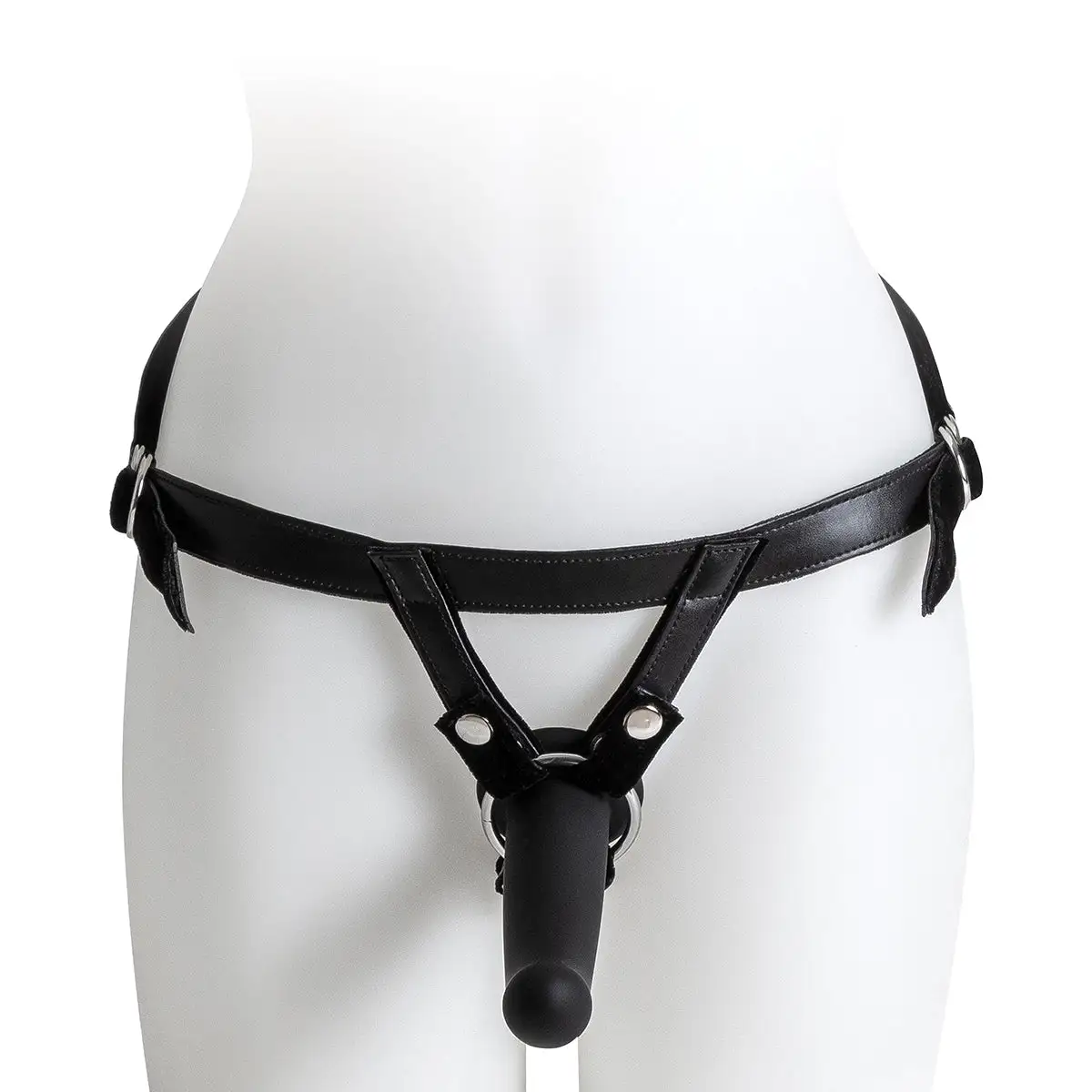 Virgite - Strap-on Harnas Met Zwarte Dildo - Maat L 6 Virgite - Strap-on Harnas Met Zwarte Dildo - Maat L - Afbeelding 6