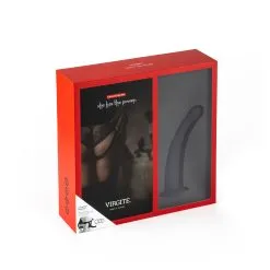 Virgite - Strap-on Harnas Met Zwarte Dildo - Maat M 14 Virgite - Strap-on Harnas Met Zwarte Dildo - Maat M -Sex Toys winkel Virgite Strap on Harnas met zwarte dildo maat M 7