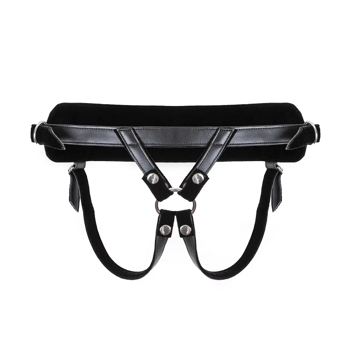 Virgite - Strap-on Harnas Met Zwarte Dildo - Maat S 3 Virgite - Strap-on Harnas Met Zwarte Dildo - Maat S - Afbeelding 3