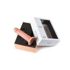 Virgite - Vibrerende Dildo Met Afstandsbediening 21 X 6 Cm - Lichte Huidskleur -Sex Toys winkel Virgite Vibrerende Dildo met afstandsbediening 21 x 6 cm lichte huidskleur 4