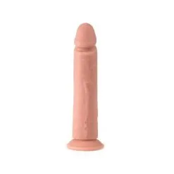 Virgite - Vibrerende Dildo Met Afstandsbediening 26.5 X 8 Cm - Lichte Huidskleur