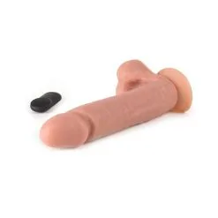 Virgite - Vibrerende Dildo Van 24.5 Cm Met Ballen En Remote Control - Lichte Huidskleur 9 Virgite - Vibrerende Dildo Van 24.5 Cm Met Ballen En Remote Control - Lichte Huidskleur -Sex Toys winkel Virgite vibrerende dildo van 24 5 cm met ballen en remote control lichte huidskleur 3