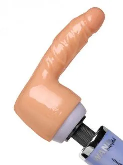 Wand Essentials - Dildo Delight Realistische Penis Opzetstuk
