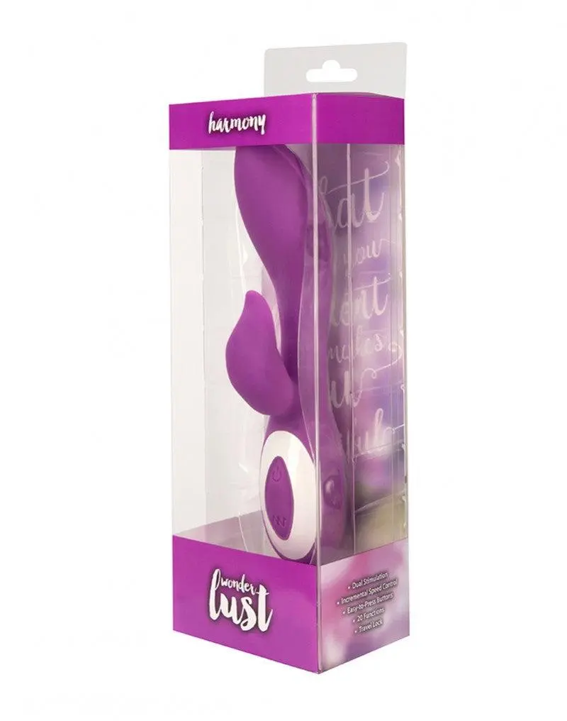 Wonderlust - Harmony Clitoris En G-spot Vibrator - Paars 5 Wonderlust - Harmony Clitoris En G-spot Vibrator - Paars - Afbeelding 5
