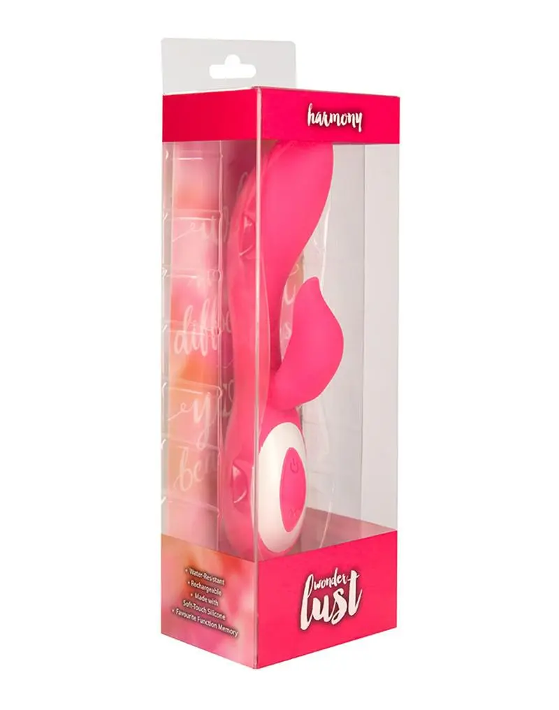 Wonderlust - Harmony Clitoris En G-spot Vibrator - Roze 2 Wonderlust - Harmony Clitoris En G-spot Vibrator - Roze - Afbeelding 2
