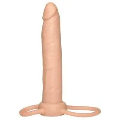 You2Toys - Dildo Met Penisring En Balzakring Voor Dubbele Penetratie
