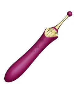 Zalo - Clitoris Pinpoint Vibrator Bess Met Extra Opzetstukken - Robijn Rood -Sex Toys winkel ZALO Clitoris Pinpoint Vibrator Bess met extra opzetstukken robijn rood 4