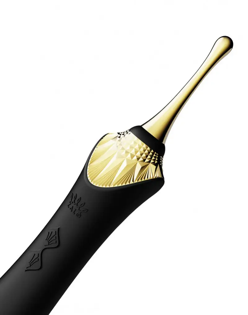 Zalo - Clitoris Pinpoint Vibrator Bess Met Extra Opzetstukken - Zwart 8 Zalo - Clitoris Pinpoint Vibrator Bess Met Extra Opzetstukken - Zwart - Afbeelding 8