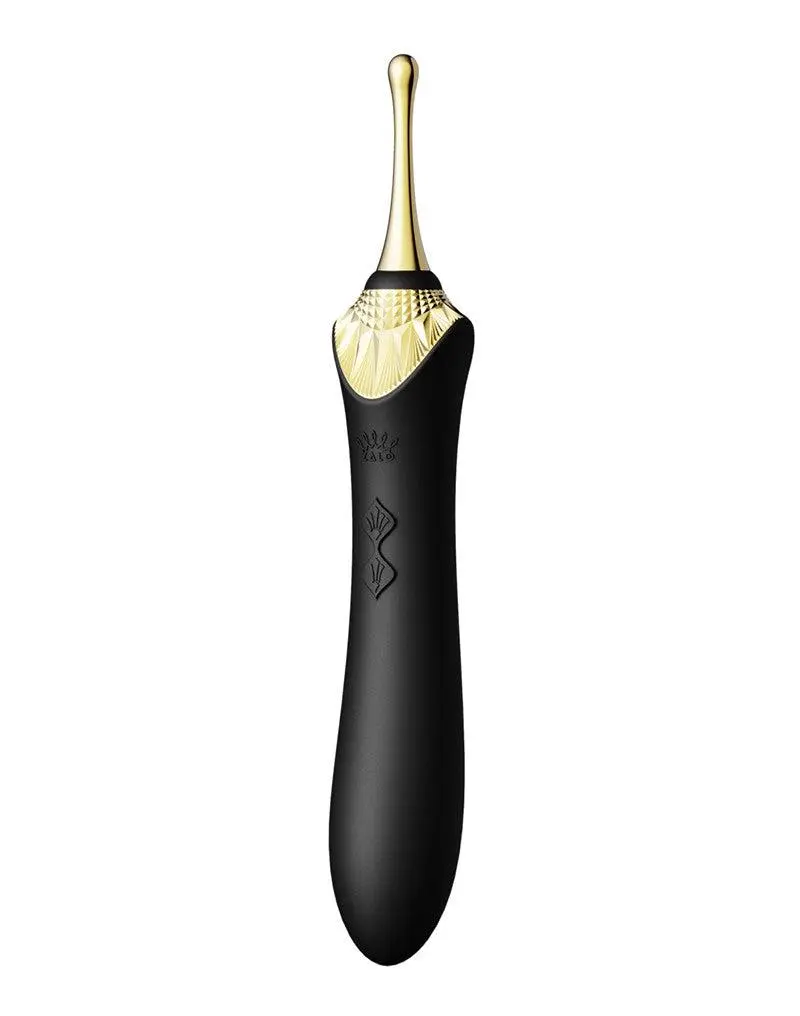 Zalo - Clitoris Pinpoint Vibrator Bess Met Extra Opzetstukken - Zwart 1 Zalo - Clitoris Pinpoint Vibrator Bess Met Extra Opzetstukken - Zwart