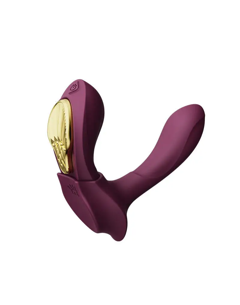 Zalo - Draagbare Panty Vibrator (voor In Een Slipje) Met Afstandsbediening - Paars 4 Zalo - Draagbare Panty Vibrator (voor In Een Slipje) Met Afstandsbediening - Paars - Afbeelding 4