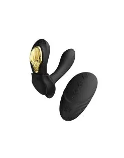 Zalo - Draagbare Panty Vibrator (voor In Een Slipje) Met Afstandsbediening - Zwart