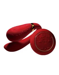 Zalo - Fanfan Partner Vibrator Set Met Remote En App Control - Rood