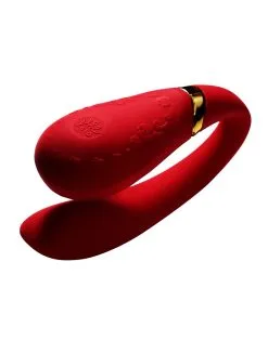 Zalo - Fanfan Partner Vibrator Set Met Remote En App Control - Rood -Sex Toys winkel ZALO Fanfan partner vibrator set met remote en app control rood 3