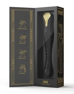 Zalo - King Stotende Vibrator Met Powerthrust Technologie -zwart -Sex Toys winkel ZALO King Stotende Vibrator met powerthrust technologie zwart 9