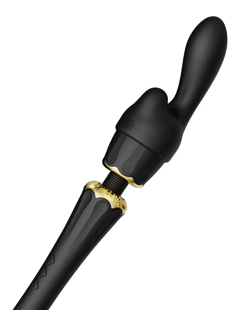 Zalo - Kyro Wand Vibrator - Zwart 3 Zalo - Kyro Wand Vibrator - Zwart - Afbeelding 3