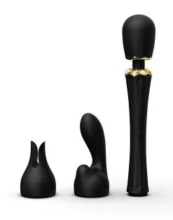 Zalo - Kyro Wand Vibrator - Zwart 10 Zalo - Kyro Wand Vibrator - Zwart -Sex Toys winkel ZALO Kyro Wand Vibrator zwart 5
