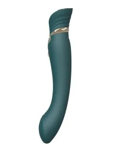 Zalo - Queen PulseWave Vibrator - Smaragd Groen -Sex Toys winkel ZALO Queen PulseWave vibrator smaragd groen 6