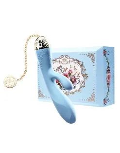 Zalo - Rosalie Rabbit Vibrator Met App Control - Lichtblauw