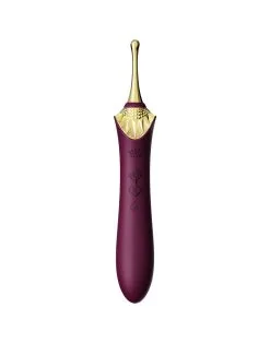 Zalo - Verwarmde Pinpoint Clitoris Vibrator Bess 2 Met Extra Opzetstukken - Paars -Sex Toys winkel ZALO Verwarmde Pinpoint Clitoris Vibrator Bess 2 met extra opzetstukken paars 12