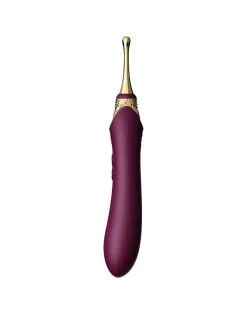Zalo - Verwarmde Pinpoint Clitoris Vibrator Bess 2 Met Extra Opzetstukken - Paars -Sex Toys winkel ZALO Verwarmde Pinpoint Clitoris Vibrator Bess 2 met extra opzetstukken paars 13