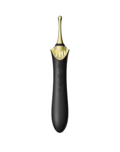 Zalo - Verwarmde Pinpoint Clitoris Vibrator Bess 2 Met Extra Opzetstukken - Zwart -Sex Toys winkel ZALO Verwarmde Pinpoint Clitoris Vibrator Bess 2 met extra opzetstukken zwart 14