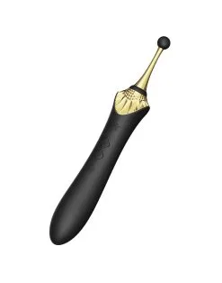 Zalo - Verwarmde Pinpoint Clitoris Vibrator Bess 2 Met Extra Opzetstukken - Zwart -Sex Toys winkel ZALO Verwarmde Pinpoint Clitoris Vibrator Bess 2 met extra opzetstukken zwart 4