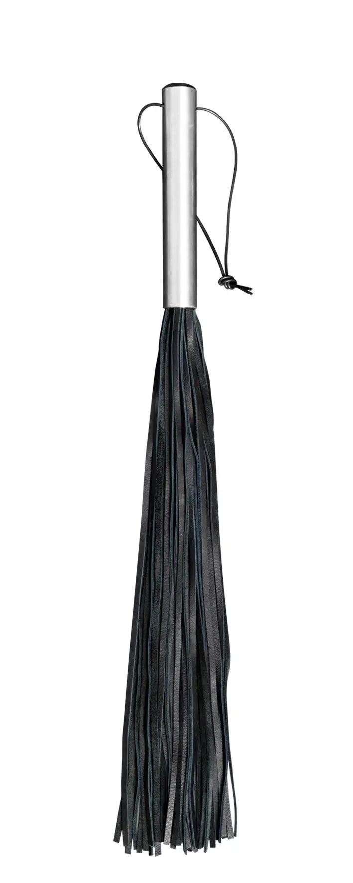 Kiotos Leather Zachte Leren Zweep Met Aluminium Handvat 1 Kiotos Leather Zachte Leren Zweep Met Aluminium Handvat