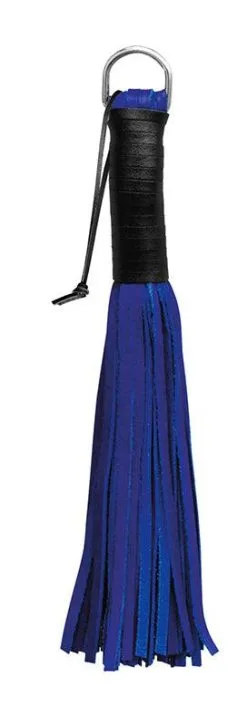 Kiotos Leather Zachte Strokenzweep 50 Strengen - Blauw