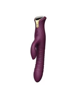 Zalo - Mose - Stotende Tarzan Vibrator - Thrusting Rabbit Vibrator - Amethyst Paars