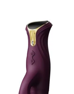 Zalo - Mose - Stotende Tarzan Vibrator - Thrusting Rabbit Vibrator - Amethyst Paars -Sex Toys winkel Zalo Mose Stotende Tarzan Vibrator Thrusting Rabbit Vibrator Amethyst Paars 4