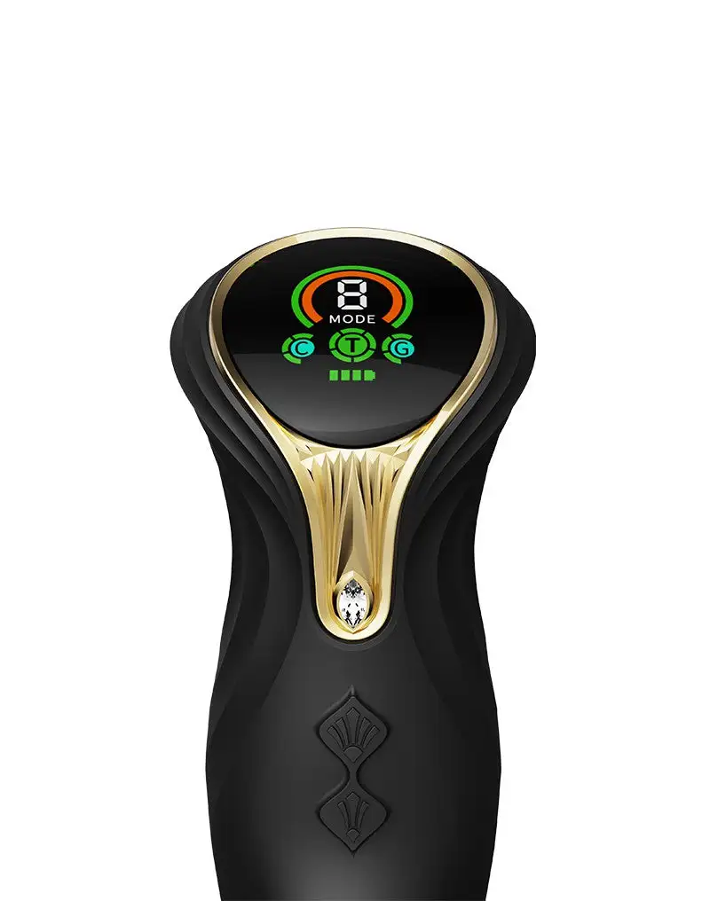 Zalo - Mose - Stotende Tarzan Vibrator - Thrusting Rabbit Vibrator - Zwart 3 Zalo - Mose - Stotende Tarzan Vibrator - Thrusting Rabbit Vibrator - Zwart - Afbeelding 3