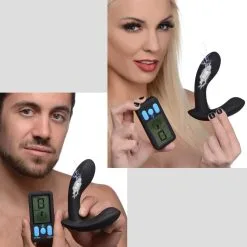 Zeus Electrosex Zeus - E-Stim Pro Siliconen Electrosex Vibrerende Prostaat Buttplug Met Afstandsbediening -Sex Toys winkel Zeus E Stim Pro Siliconen Electrosex Vibrerende Prostaat Buttplug Met Afstandsbediening 7