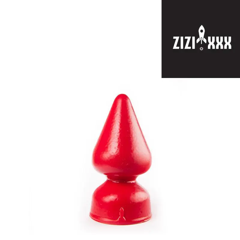 ZiZi - Buttplug Gasmo 12,5 X 6,7 Cm - Rood 2 ZiZi - Buttplug Gasmo 12,5 X 6,7 Cm - Rood - Afbeelding 2